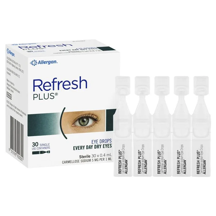 Refresh PLUS 泪液眼药水 30支*0.4ml【保质期2026/10】